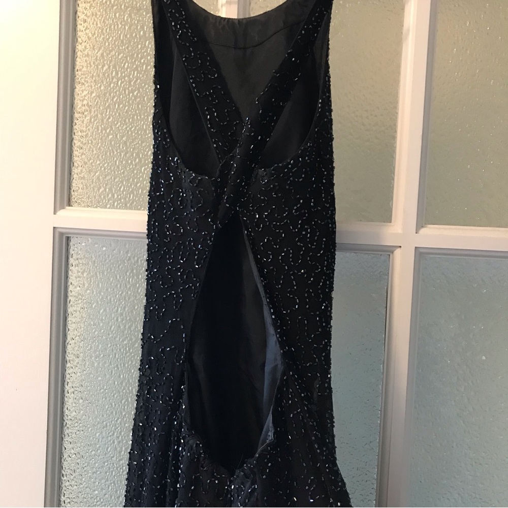 Marina Bresler Black sequin dress